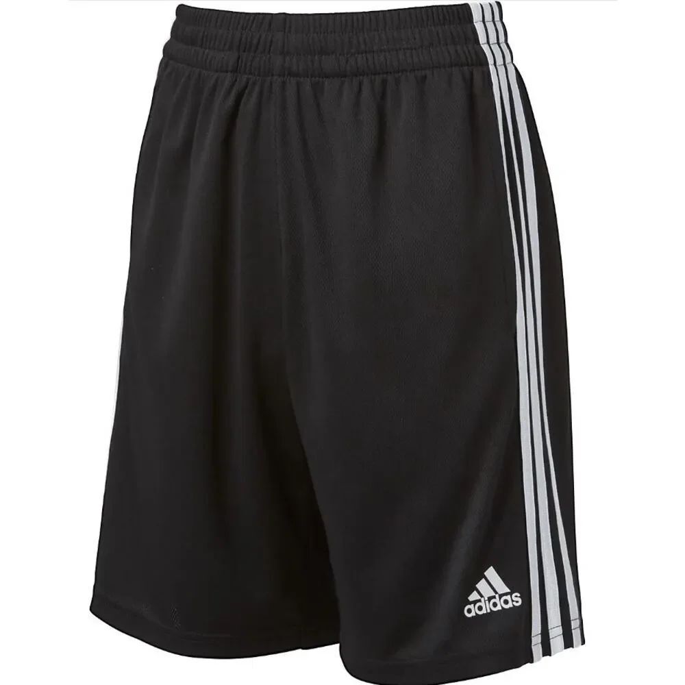 adidas Boys' Classic 3S Shorts Black L (14-16)